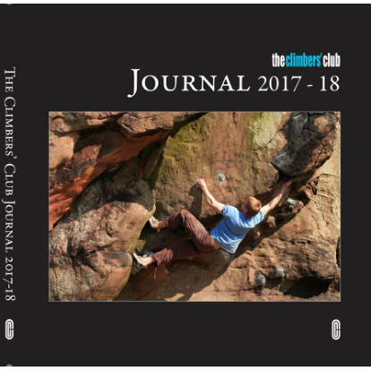Climbers' Club 2017-18 Journal cover